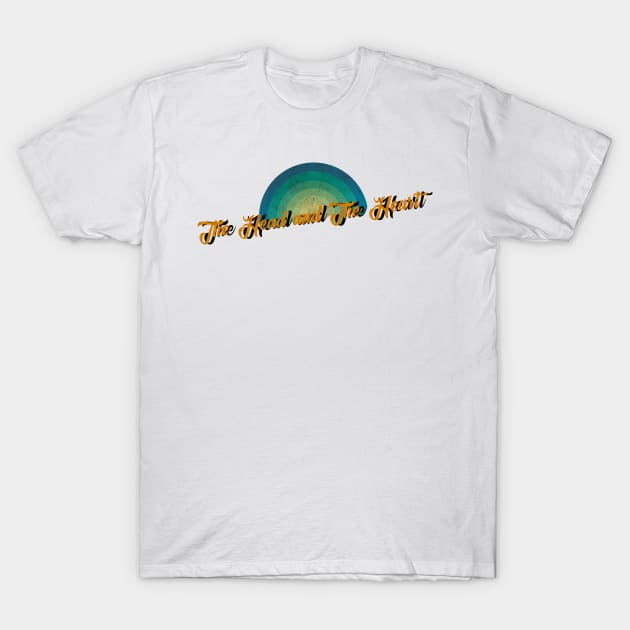 vintage retro The Head and The Heart T-Shirt by BerduaPodcast